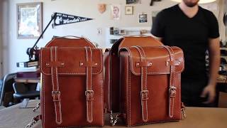 Crafting a Leather Bike Bag