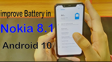 improve the battery life on Nokia 8.1 after November Update (any Nokia Android 10). 100% working!!!