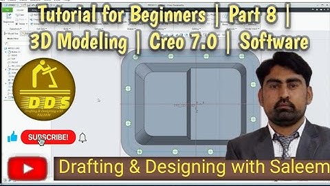 Tutorial for Beginners | Part 8 | Creo 7.0 | Software