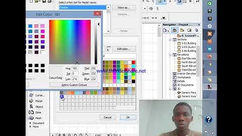 Archicad- How to set pen weight 2020