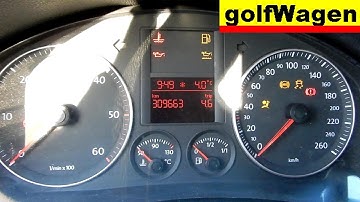 VW Golf 5 disable level oil light sensor / only emergency solution