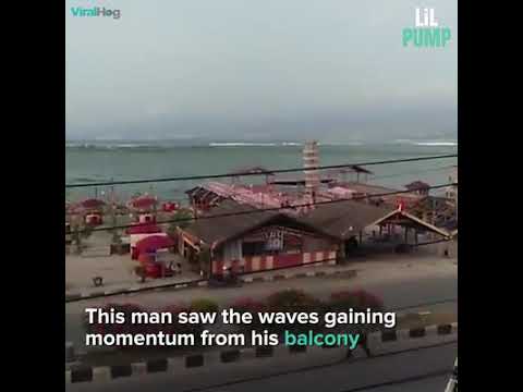 Earthquake and Tsunami in Indonesia! 25-11-2019