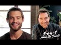 HOLLYWOOD'S David Corenswet & Dylan McDermott // 1-on-1...from the Couch!