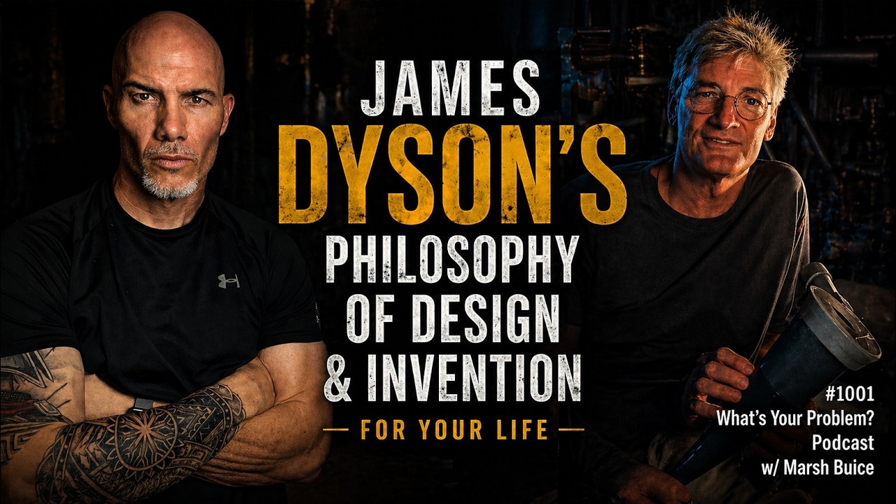 James Dyson’s Design Philosophy (And How to Apply It to Your Life) | Ep. 1001 WYP Podcast 