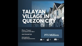 Talayan Village In Quezon City