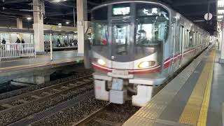 JR西日本 七尾線 521系 100番台 U12編成 普通 金沢駅 発車