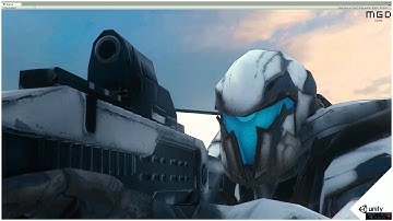 MGD Films - Futuristic Soldier test with Unity 3D 5 (60 fps)