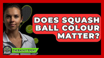 Does Squash Ball Colour Matter? - The Racket Xpert