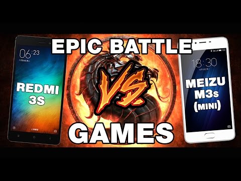 Xiaomi Redmi 3s vs Meizu M3s mini - EPIC BATTLE (GAMES) | MTK 6750 vs Snapdragon 430 | Игры с FPS!