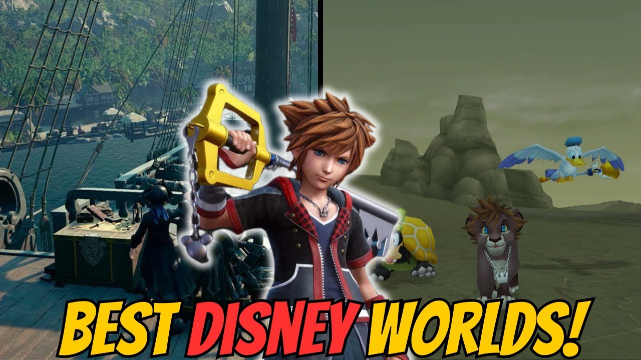 Top 10 BEST Disney Worlds In Kingdom Hearts YouTube 