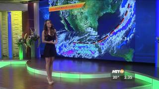 Yanet Garcia El Clima Mty Al Dia 28-Ene-2016 1430 Pm Full Hd