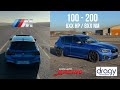 Test 100  200 kmh bmw 140i b58 stage 3 by dijon auto racing dragymotorsports