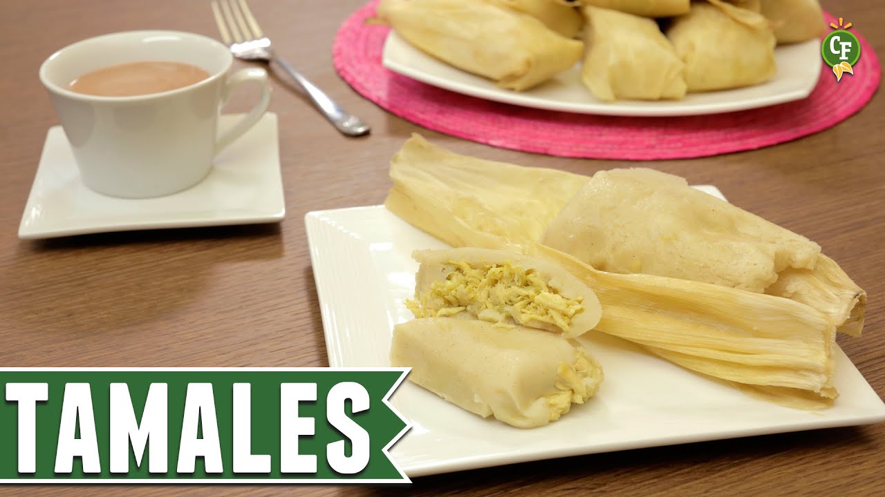 ¿Cómo preparar Tamales Verdes con Pollo? Cocina Fresca YouTube