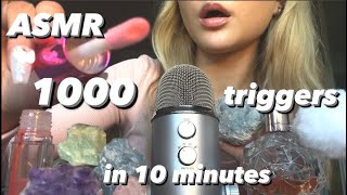 ASMR 1000 triggers in 10 minutes