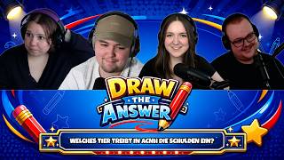 STREAMER vs DRAW the ANSWER 🍟 mit Bratapfelmilch, BrotmannTV, Felis_Chaos & Tron_LetsPlays