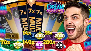 I DID $16,000 SPINS ON DREAM CATCHER?! (AND WON!!!)