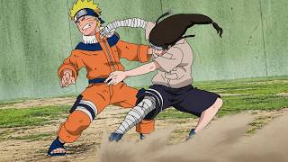 Naruto turns the tide of the fight against Neji with the power of the Nine-Tails | Naruto Dubbed