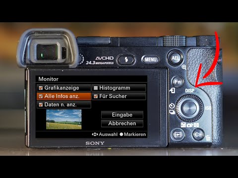 SONY ALPHA 6000 EINSTELLUNGEN | Die wichtigsten Einstellungen auf einen Blick