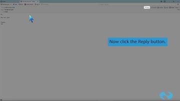 How to reply to an email in Mozilla Thunderbird
