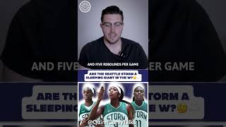 The Future Is Bright In Seattle 😎⛈️ #shorts #seattlestorm #flaujae