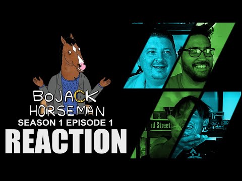 BoJack Horseman 1x1 REACTION!! "The BoJack Horseman Story, Chapter One"