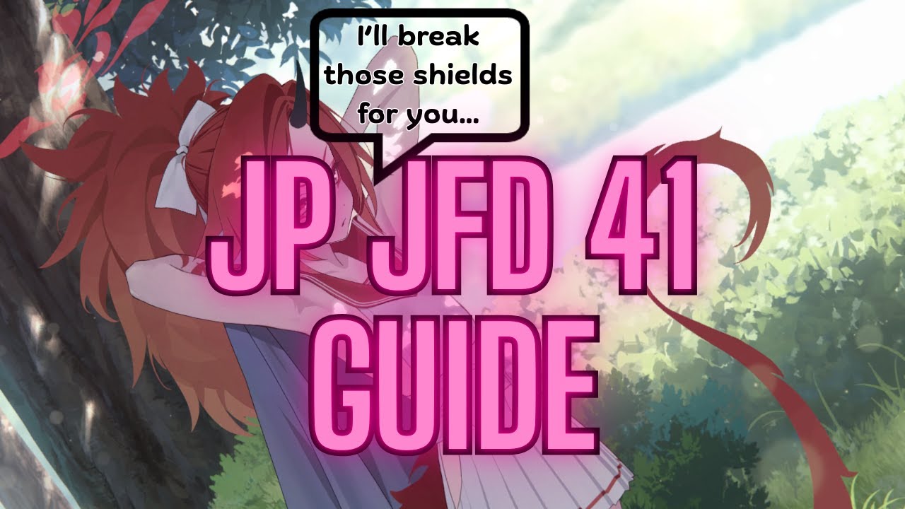 Blue Archive JP Joint Firing Drill 41 guide Debuffs break shields