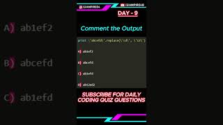 DAY - 09 Tell me the output of this code | Python Quiz Question | Daily Quiz Challenge | Ampire Profile