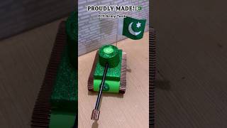 DIY Army Tank | School Project #Shorts #Pakistan #diy