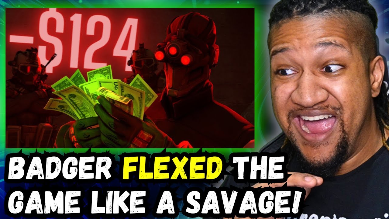 Reacting to TheRussianBadger Robbing $124 From A Free To Play Game!