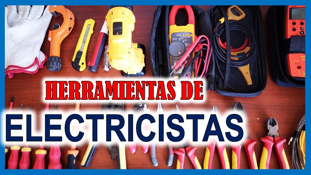 Herramientas Basicas Para Electricidad Domiciliaria ⚡ Youtube