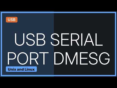 Unix & Linux: command to determine ports of a device (like /dev/ttyUSB0) (5 Solutions!!)
