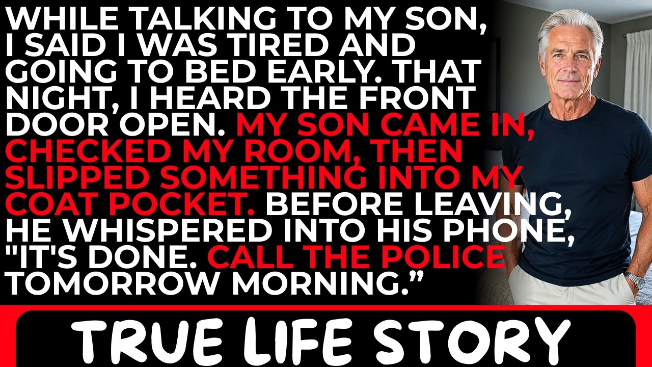 At 11:40 p.m., I heard my own son creep into my bedroom, watch me from the doorway, then slip a loaded gun and a fake passport into my coat pocket. A minute later, I heard him whisper into his...