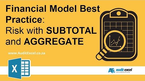 Find errors due to Subtotal Aggregate functions in MS Excel spreadsheets, in priority order.