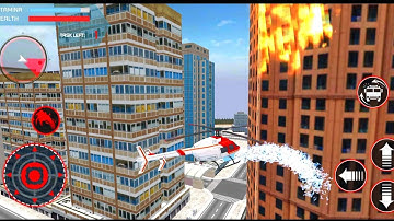 Robot Helicopter Rescue Game - Android Gameplay | Action Gameplay |