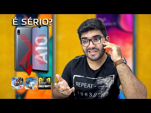 É sério? GALAXY A10 é o Smartphone MAIS USADO PARA JOGOS NO BRASIL? QUE HISTÓRIA É ESSA?