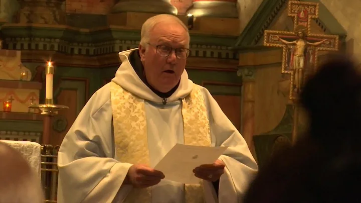 Special mass held at the Santa Barbara Mission cal...