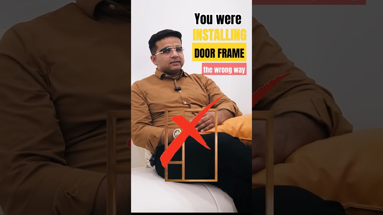 Use these tips before planning a door frame! 😇
