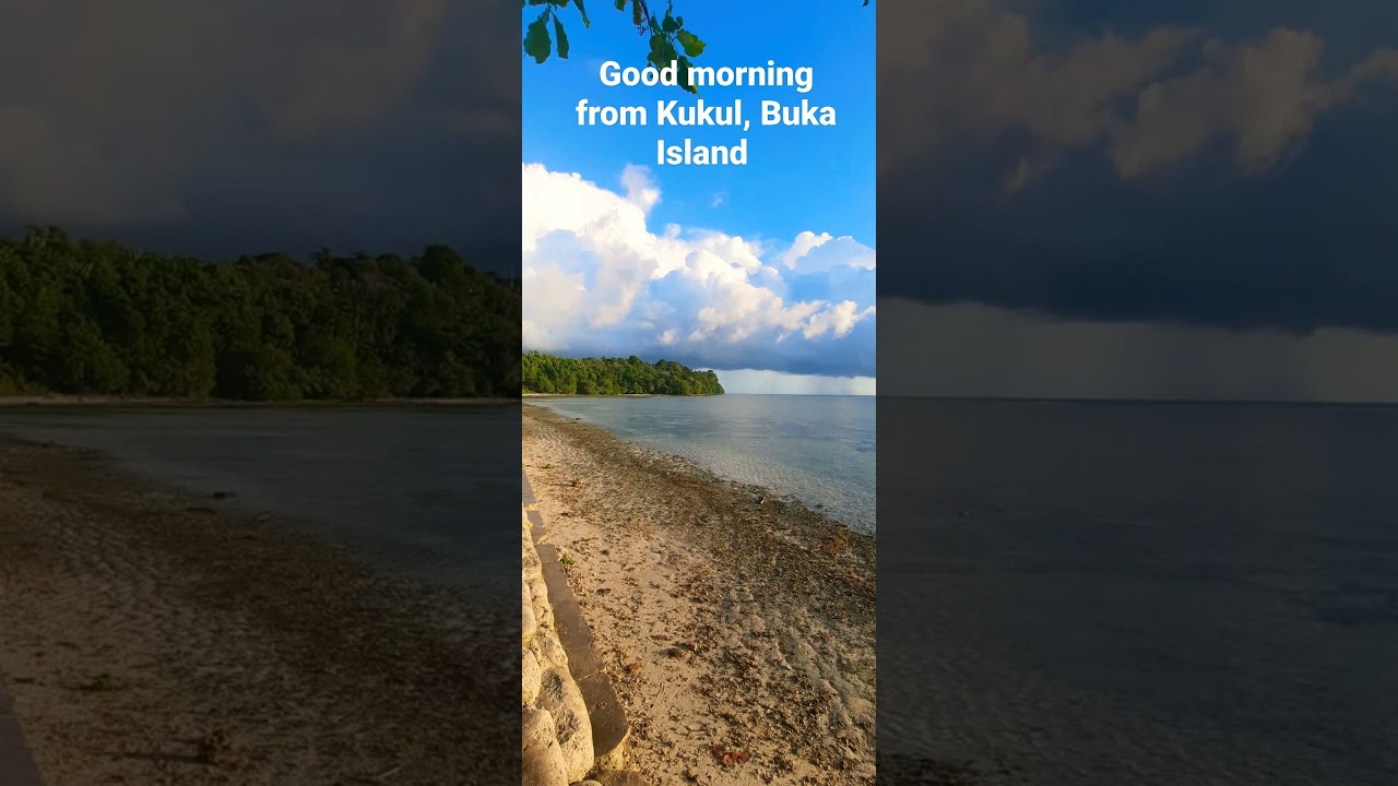 Morning scene of Kukul, Buka Island