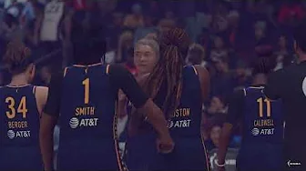 NBA 2K24 WNBA Gameplay: Indiana Fever vs Los Angeles Sparks - (Xbox Series X) [4K60FPS] thumbnail