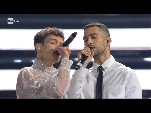 Mahmood e Blanco - Sanremo 2022 - Brividi - live - video completo serata finale