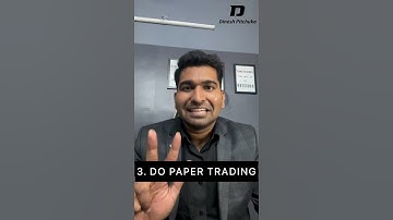 5 Steps to become an Independent Trader | Dinesh Pitchuka