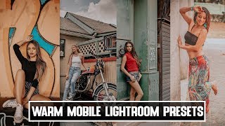 Lightroom mobile PRESETS free dng | Lightroom tutorial new 2019 | Lightroom mobile WARM COLOR TONE screenshot 5