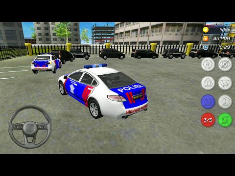 Highway Patrol Police Sedan Escorts Limo - Indonesian AAG Polisi #6 - Android Gameplay