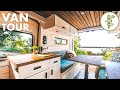 Stunning Modern Camper Van Conversion | VAN LIFE TOUR