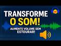 Como Aumentar o Volume do Áudio Sem Distorção no Audacity (Passo a Passo!)