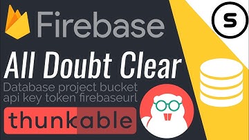 Firebase tutorial in hindi | How to link thunkable app to firebase database |