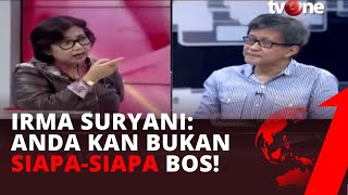 DEBAT SERU! Irma Suryani vs Rocky Gerung Soal Inkonsistensi Gerindra (07/10/2019)