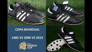 ADIDAS COPA MUNDIAL 1982 2006 VS 2019 YouTube