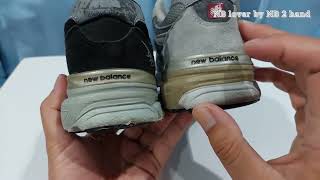 Ep 26 เทียบกับเห็นๆ กับรองเท้า New Balance 990v3 ระหว่างของแท้กับของปลอม Fake or Original 990v3