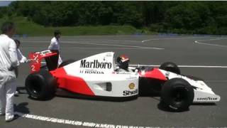 マクラーレン MP4/6 Hondaコレクションホール走行テスト -Car Watch